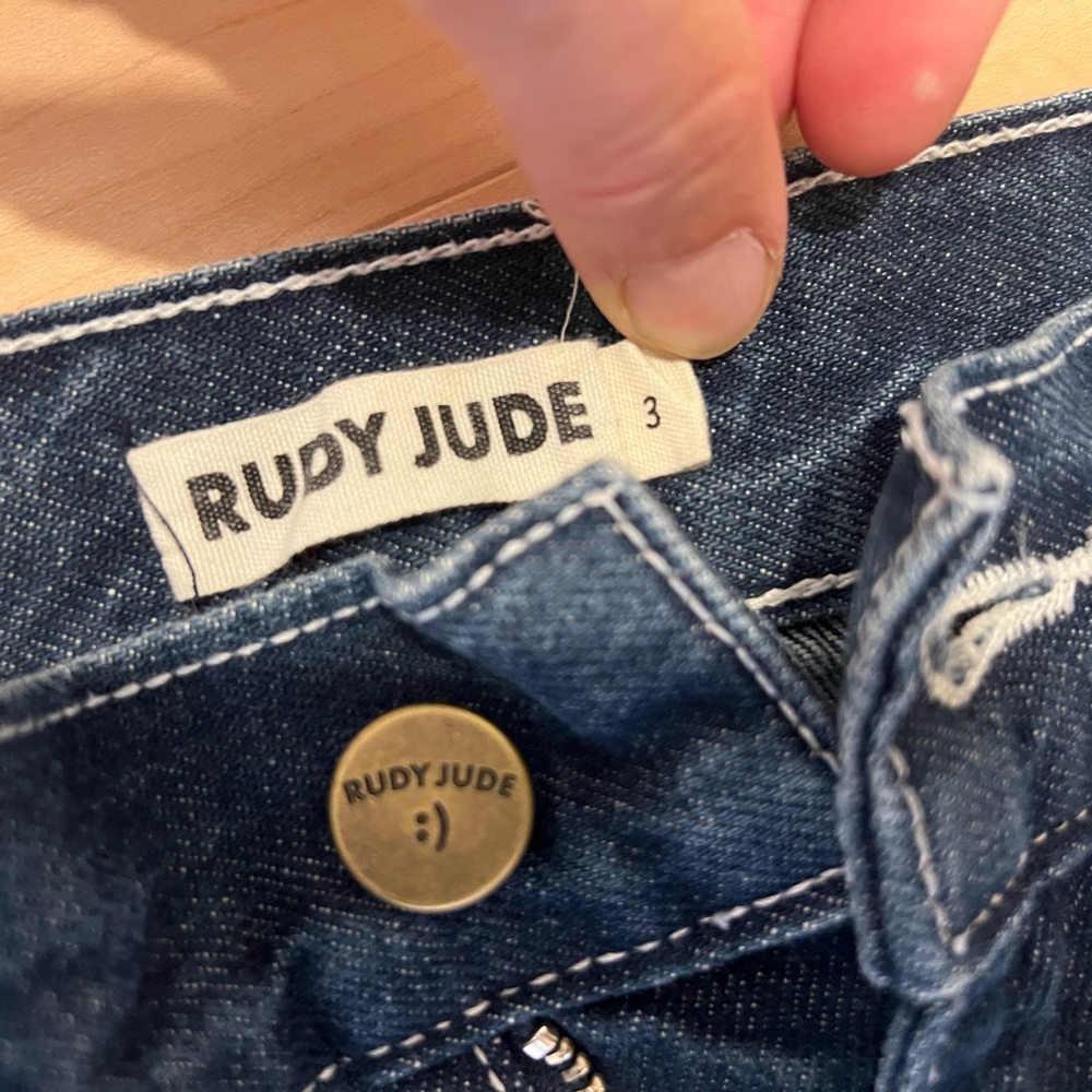 Rudy Jude Skinny Jeans in Dark Blue Denim